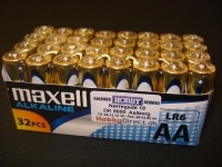 32 x  AA / LR6 Alkaline Batterier