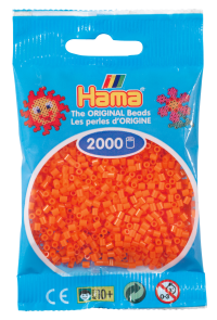 Hama MINI Perler - Orange