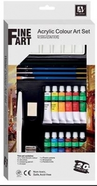 ACRYLIC COLOUR ART SET